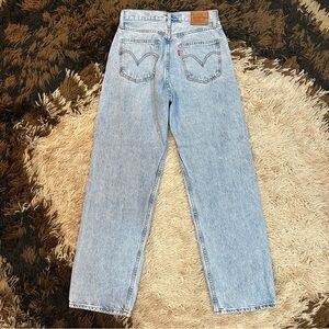 Levi’s Light Wash Dad Jeans 25